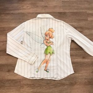 DisneyStore ™️ Disney © Tinker Bell Button Down XL
